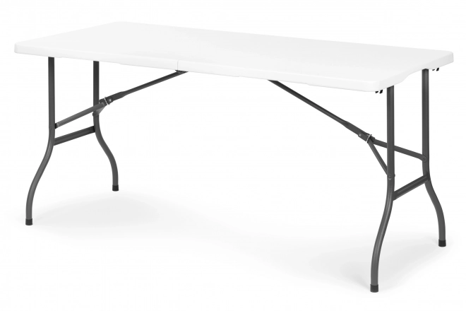 Folding Catering Table 153 cm White MultiGarden