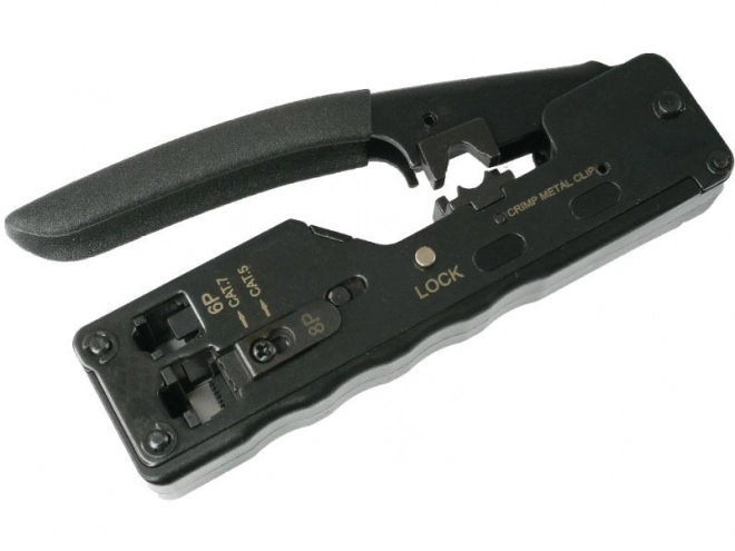 Multi-purpose Ethernet and Phone Plug Crimper