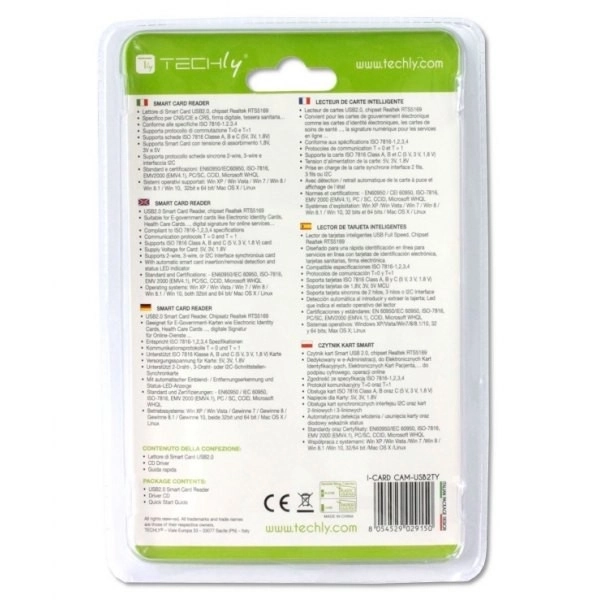 USB Smart Card Reader white