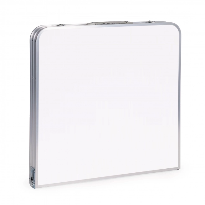Tavolo da campeggio pieghevole bianco piano 120 x 60 cm