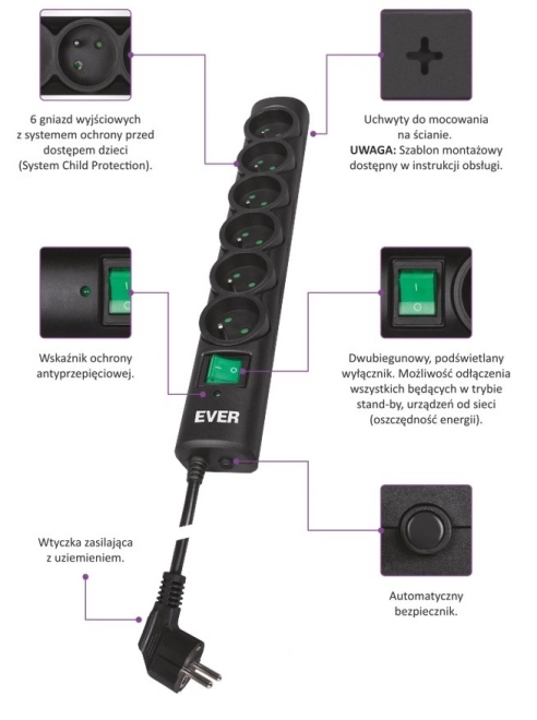 Surge Protector Ever Optima