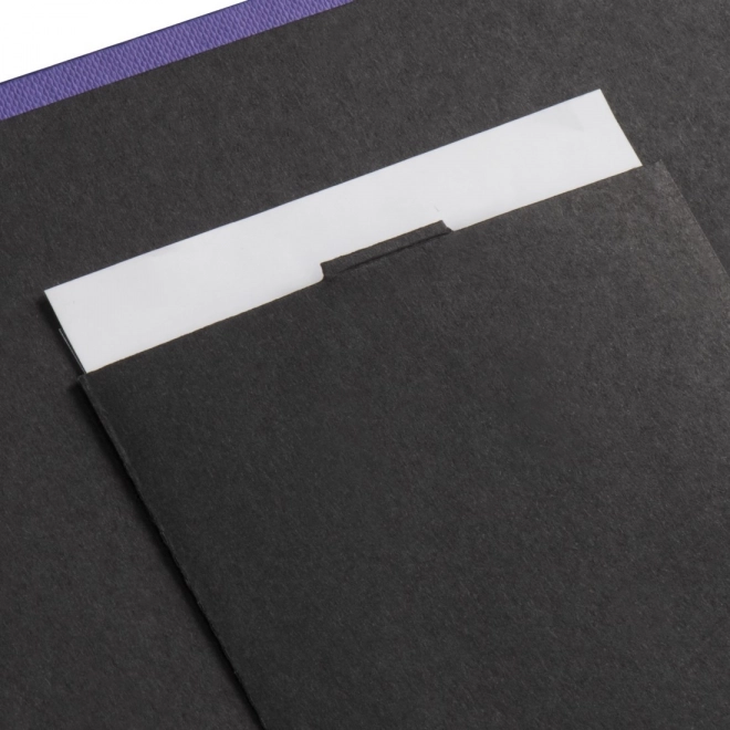 Photo Album with Black Pages and Spiral Binding