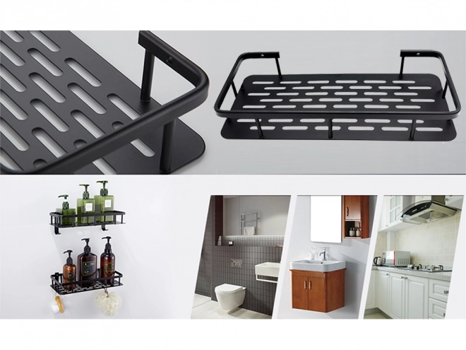 Mensola da bagno Loft in metallo