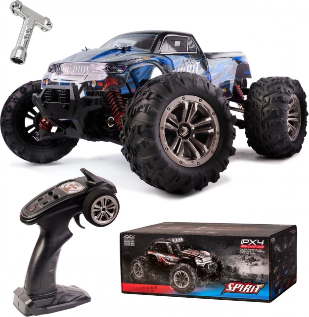 RC auto 1:16 bezkefové 2,4 GHz 4CH 52 km/h – modré