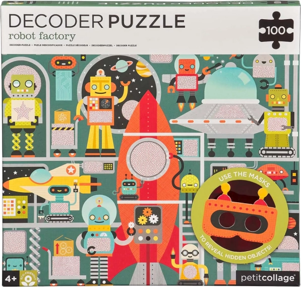 Interactive fun with a decoding mask
