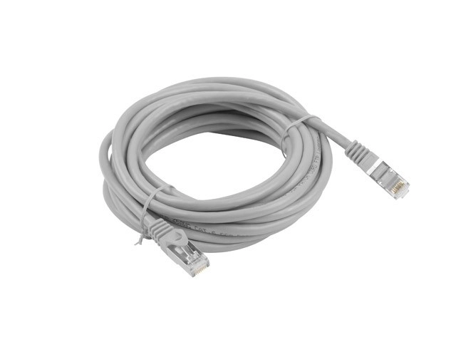 Shielded Category 6 Ethernet Patch Cable 5m Gray