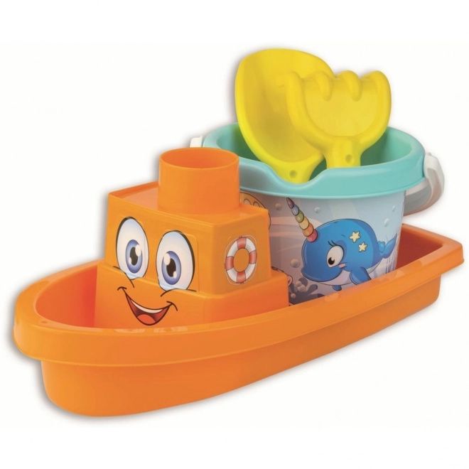 Happy Fish Boat Sand Set by Androni