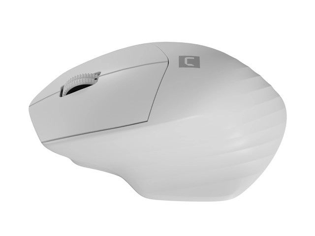 Wireless mouse Siskin 2 1600 DPI Bluetooth 5.0 + 2.4GHz – White