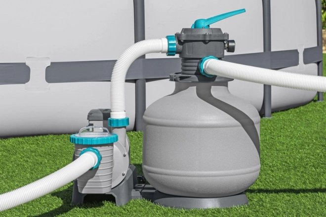 Powerful sand filtration for Bestway pools