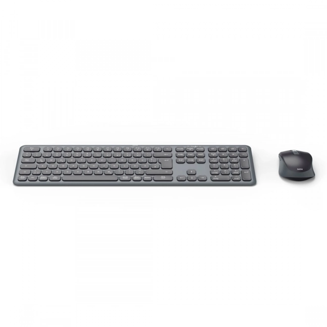 wireless keyboard and mouse Hama black-grey