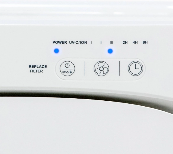 Intuitív vezérlőpanel és időzítő