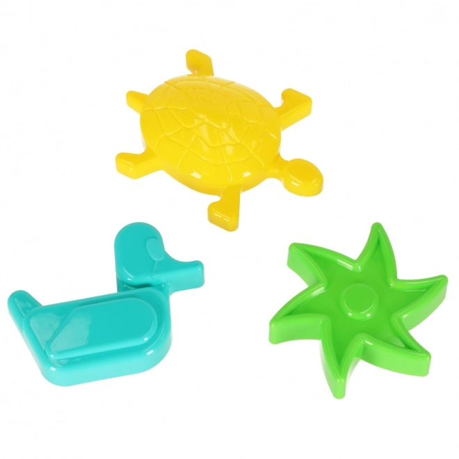 Colorful Sand Play Set with Boat and Molds