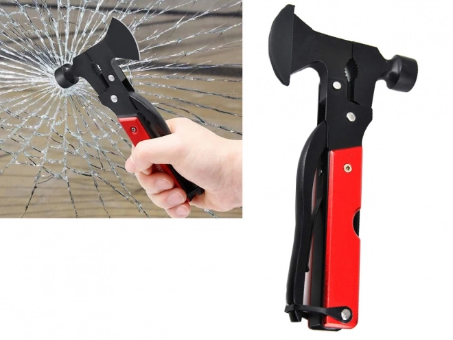 Multitool 17 Funzioni con Ascia e Martello