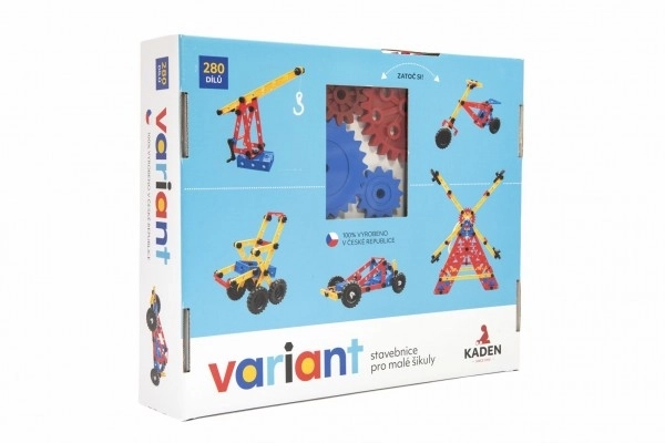 Construction Set Variant Plastic 280pcs in Box 33x28x8cm
