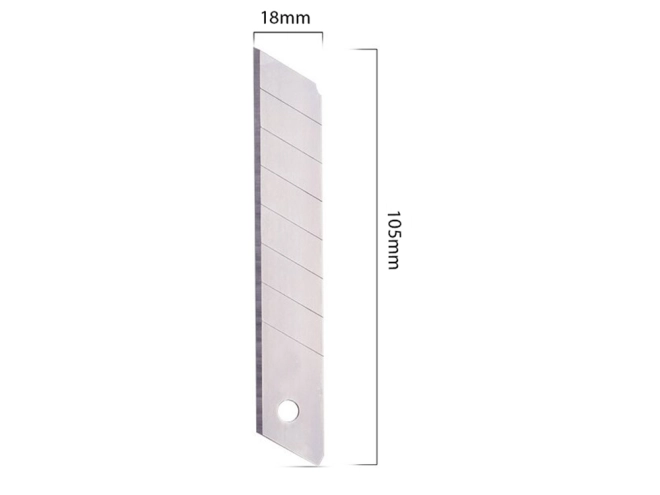 Standard size 18 × 105 mm