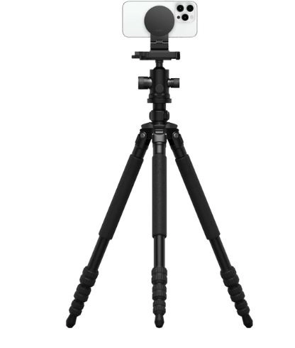Magnetic iPhone Mount for Monitor Black