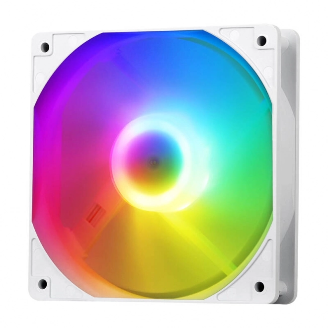 Computer fan with LED lighting