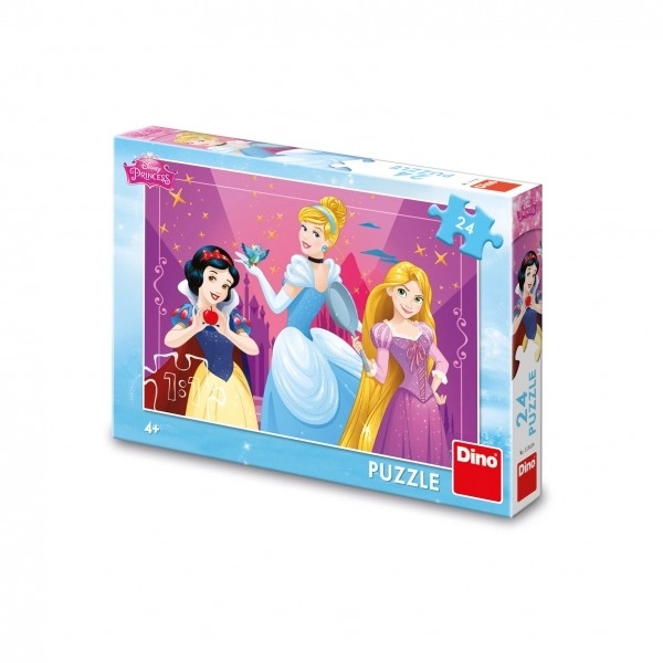 Disney bátor hercegnők puzzle 24 darabos