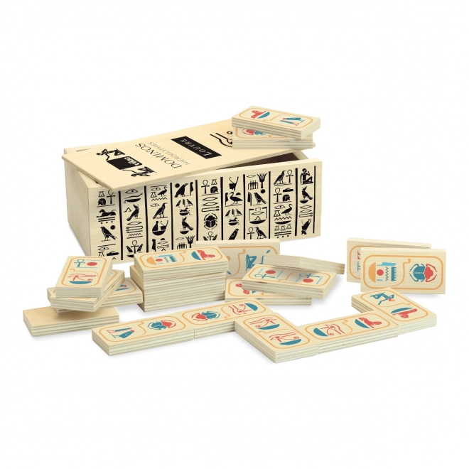 Vilac domino con geroglifici