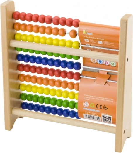 Colorful rows for easy learning
