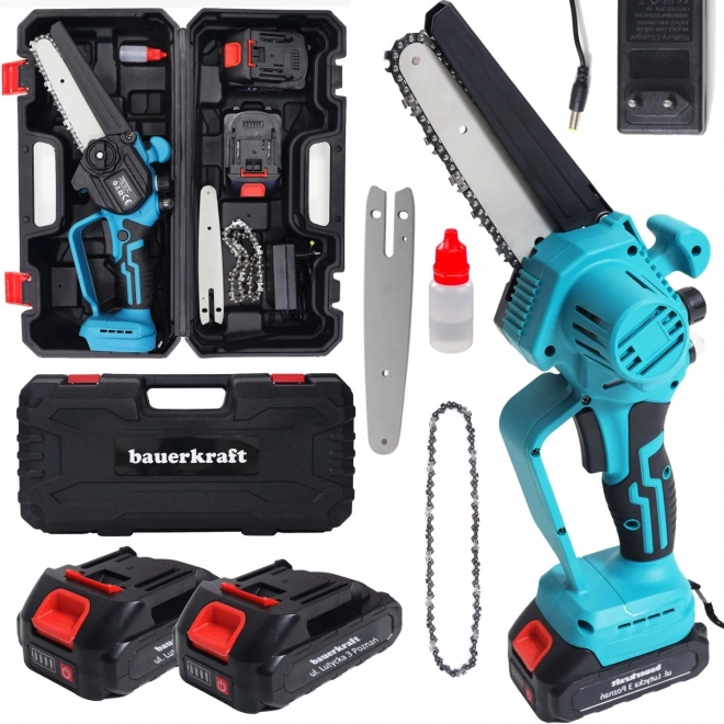 Wireless Mini Chainsaw with Brushless Motor 21V