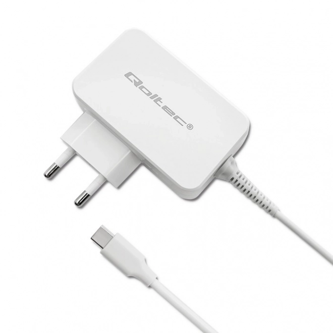 White USB-C Power Delivery Charger 65W