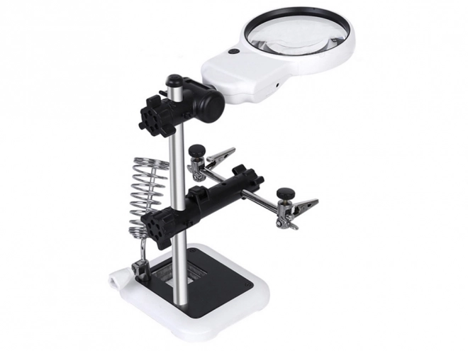 Set per saldatura mano terza con lente LED