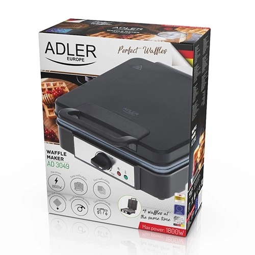 Elegant 4-Slice Waffle Maker