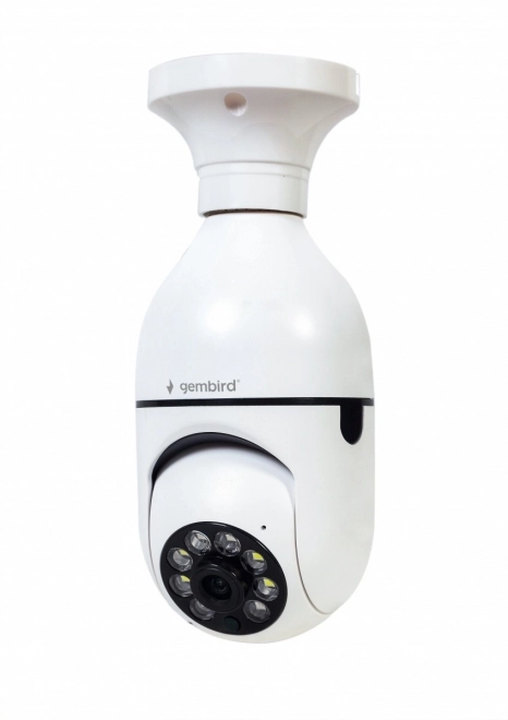 Smart Rotating Wi-Fi Camera 1080p with E27 Socket Compatibility