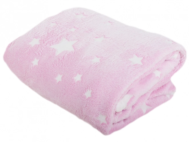 Decke mit Ärmeln Fleece warmes Sweatshirt Morgenmantel neon – Rosa