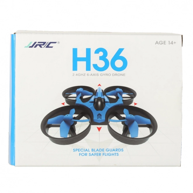 JJRC Mini RC-Drohne mit 6-Achsen-Gyroskop Schwarz – Blau