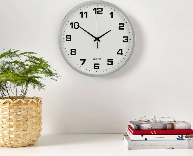 Orologio da parete grande silenzioso 30 cm