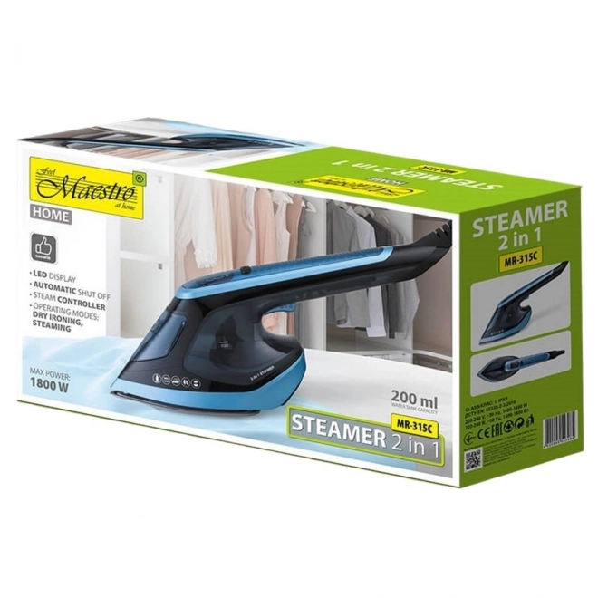 2 in 1 Clothes Steamer by Maestro