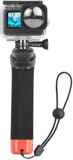 Pohodlný, jistý úchop pro stabilní záběry