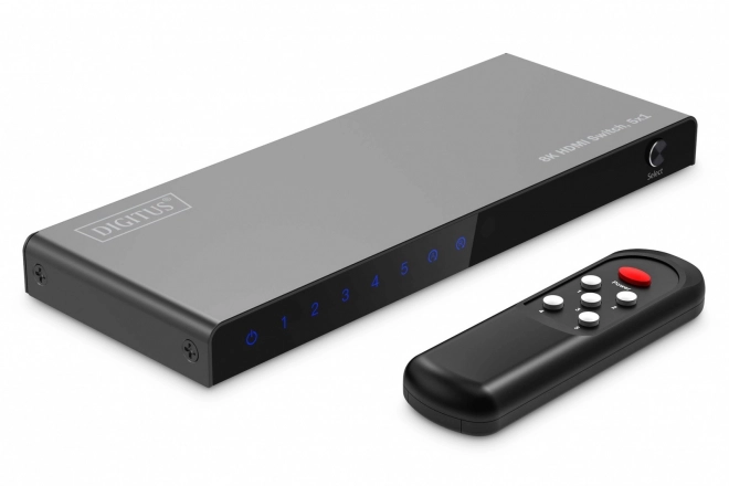 Hdmi switch 8k with remote control