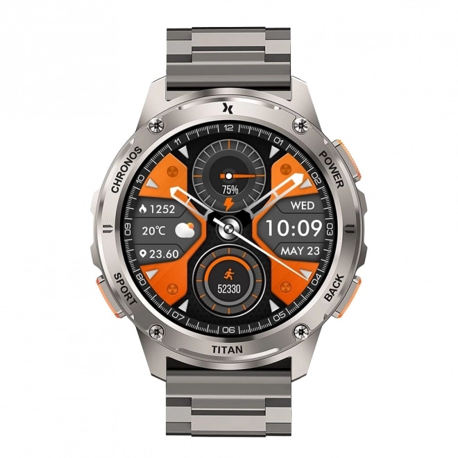 Smartwatch Maxcom Titan Chronos Silver