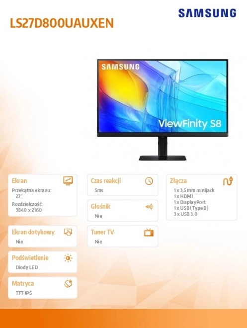 27-inch ViewFinity S80UD IPS Monitor