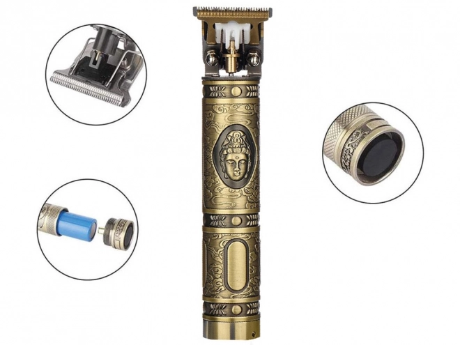 Electric Hair and Beard Trimmer with Accessories
