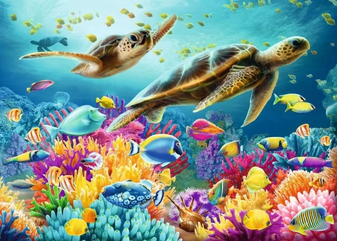 Ravensburger Colorful Underwater World Puzzle 1000 Pieces