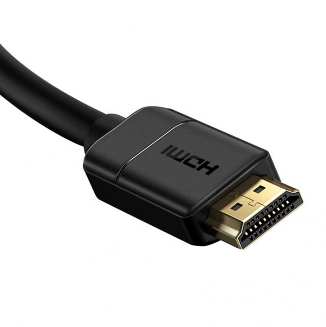 Cavo HDMI 2.0 Baseus 4K 30Hz, 3D, HDR, 8m - Nero