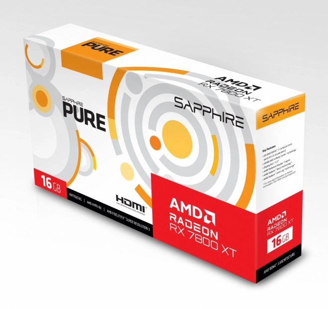 Gaming Graphics Card Radeon RX 7800 XT OC 16GB