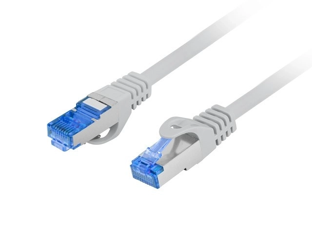 Patch Cable Cat 6A S/FTP LSZH CCA 0.25m Gray