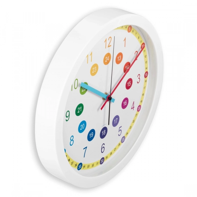 Easy Learning Kids Wall Clock 30cm