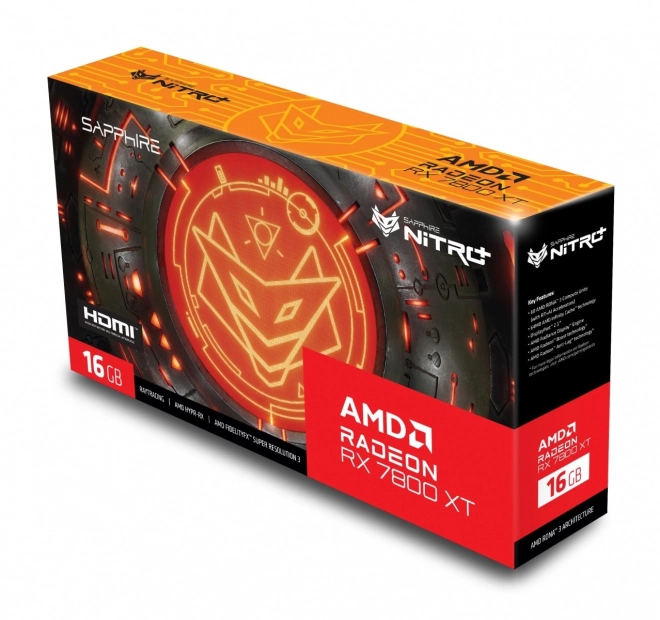 Graphics Card Sapphire Radeon RX 7800 XT Nitro+