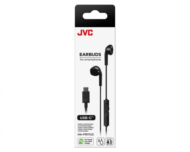 In-ear USB-C headphones with remote control