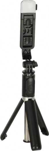 2-in-1: selfie stick and stable mini tripod
