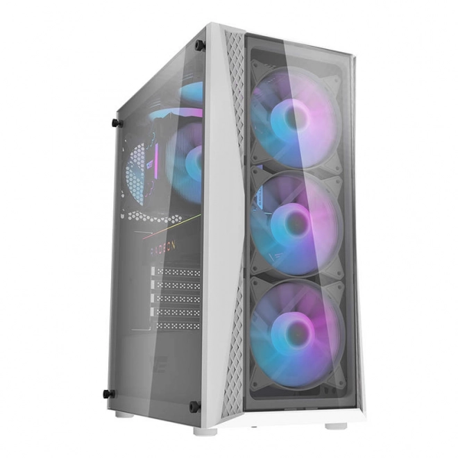 Darkflash DK352 Plus white pc case with fans