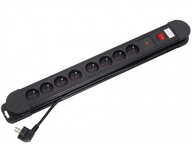 Power Strip with 8 Outlets and Wall Mount