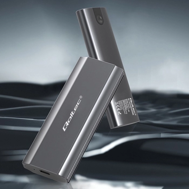 Qoltec M.2 SSD Enclosure with USB-C