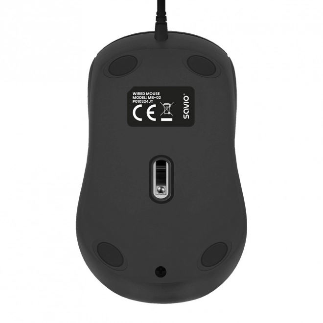 Komfortable kabelgebundene Maus mit Plug & Play